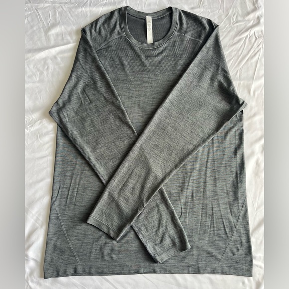 NWOT Lululemon Metal Vent Tech Long Sleeve - Size XL Grey - Picture 5 of 9
